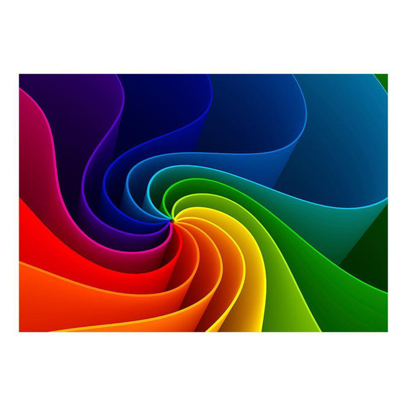 Panneau mural coloré L 10 pi x l 83 po Pinwheel, 82" L x 118" W