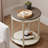 Faouzi Round Solid Wood Side Table