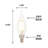 60 Watt Equivalent CA11 E12/Candelabra Dimmable LED Bulb-94847948