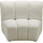 Chaise d'appoint modulaire Madeline, velours doux-1989885659