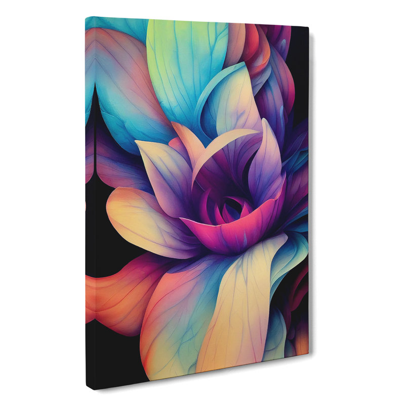 An Ultimate Flower - Wrapped Canvas Print, 50cm H x 35cm W x 3cm D