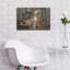  «Labrador Retriever In The Kitchen» par Rich Monet, art mural en métal, 24 po x 16 po
