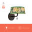 Luminaire mural / pour salle de bain Andrewson en or brossé 7 po avec abat-jour en lin blanc plissé Andrewson-1116106836-1116106839