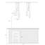 Luminaire suspendu 3 lumières DEL Zeinab