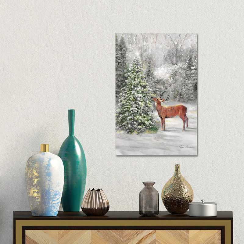 Winter Wonder - reproduction d'art murale encadrée, Toile tendue, Ne s’applique pas, H 18 po x l 12 po