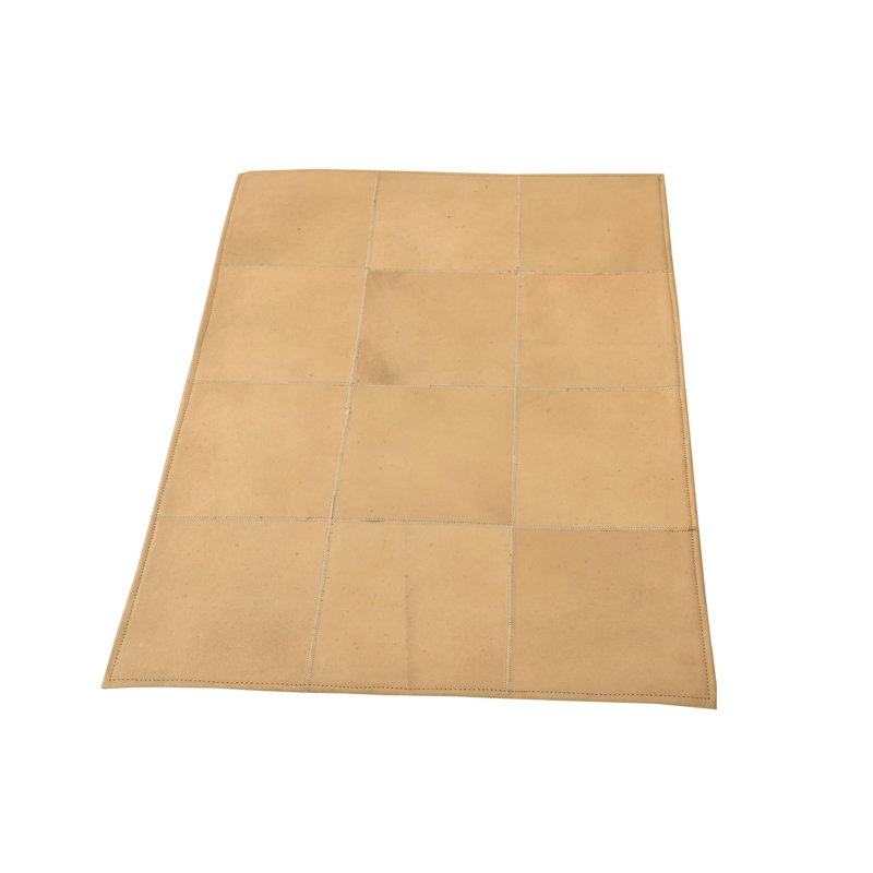 Tapis brun clair Juliana