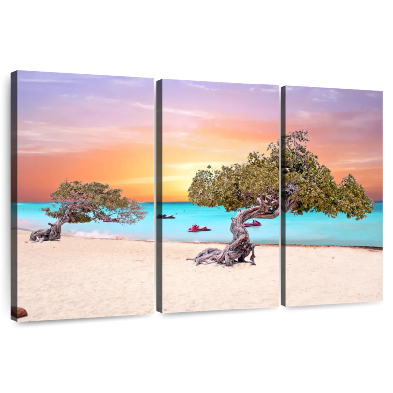 Gillard Eagle Beach Trees, 24" H x 38" W