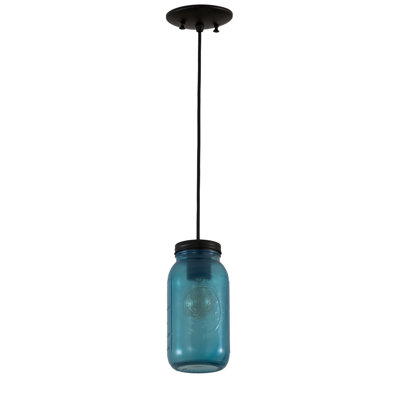 Aleshanee 1 - Light Black Textured Single Pendant