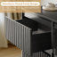 Commode simple 5 tiroirs de 27,5 po avec panneau ondulé Dejesus-2136744720