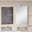 Armoire à pharmacie encastrée / à fixation en surface avec miroir en fer et l 24 po x H 30 po Elise-1036898615-1039772037