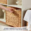 Panier de rangement en osier pliable Cornetta Water Hyacinth-2065700191