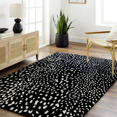 Bauwine Performance Wool Animal Print Indoor Rug