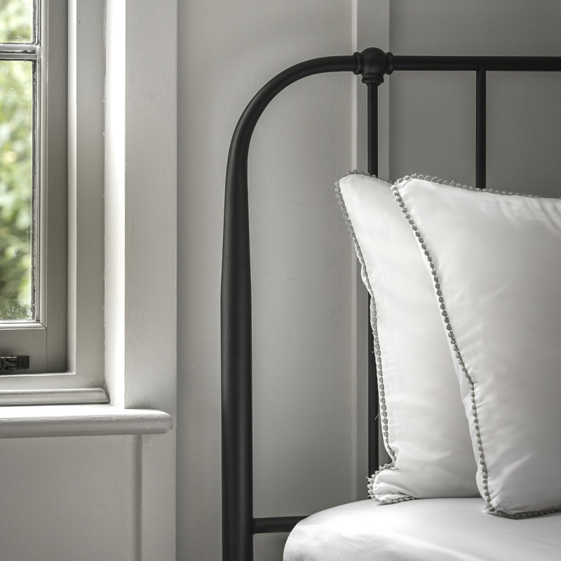 Amardev Bed, Black, Single (3')