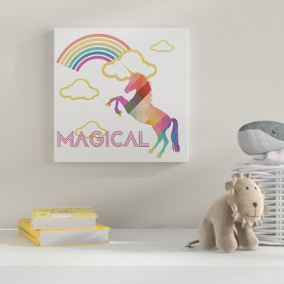 « magique arc-licorne », art mural