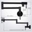 Robinet remplisseur mural avec accessoires Keboo-87456811