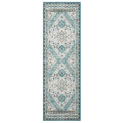 Rectangle Floral Area Rug