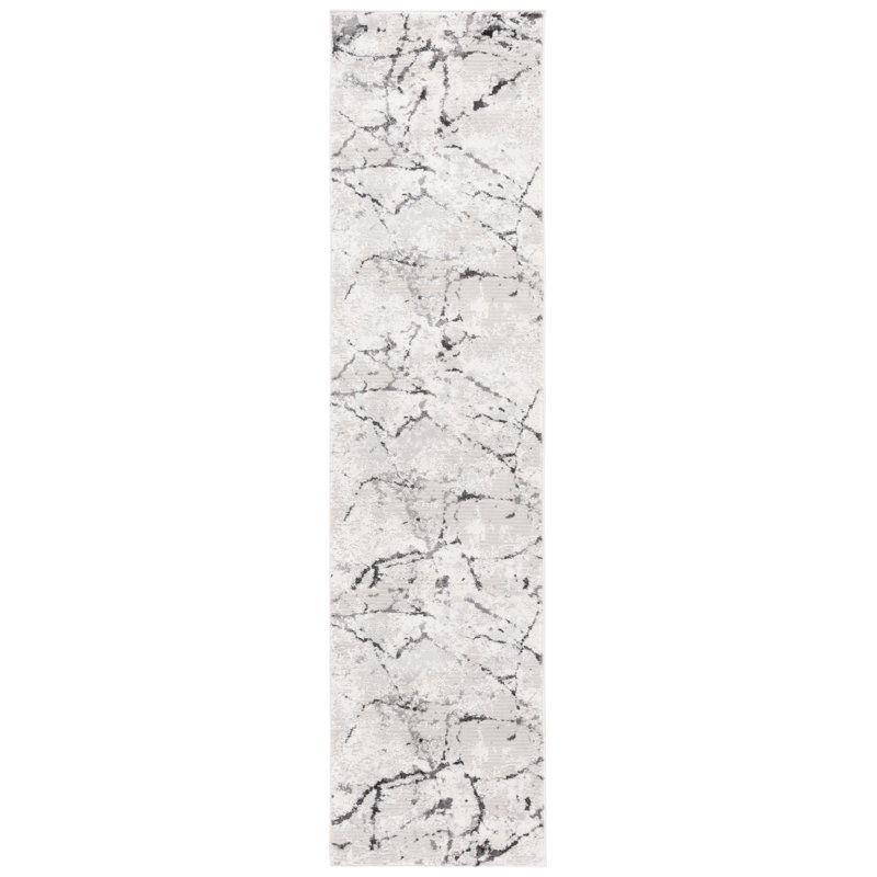 Kofel Performance Abstract Rug, Runner 2' x 8'