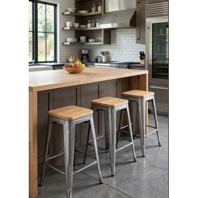 Adonis Metal Outdoor Stool