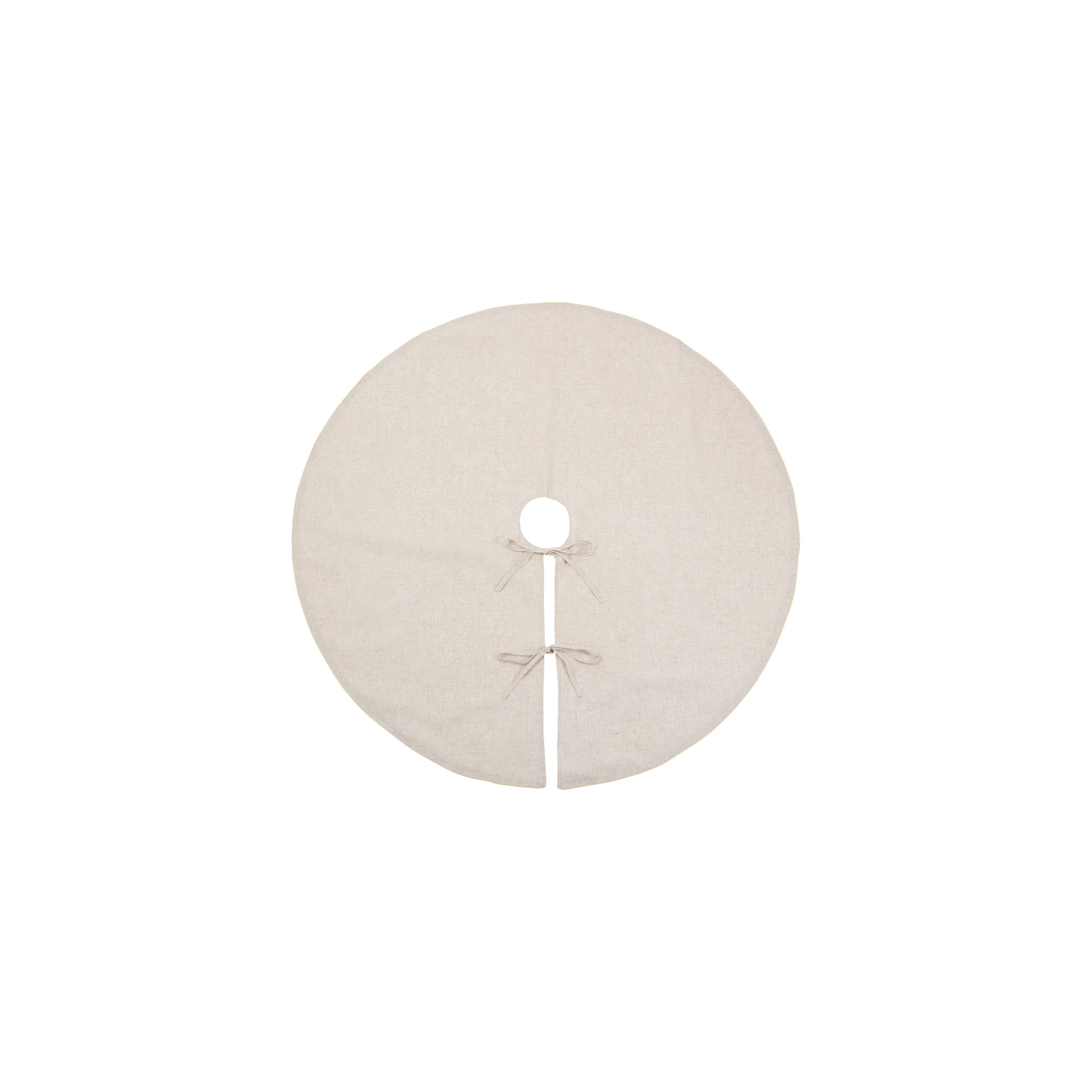 Nylah Tree Skirt, 56", Gold
