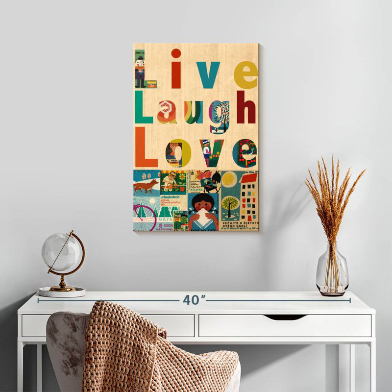 Tergel Collage Love I, 24" H x 16" W