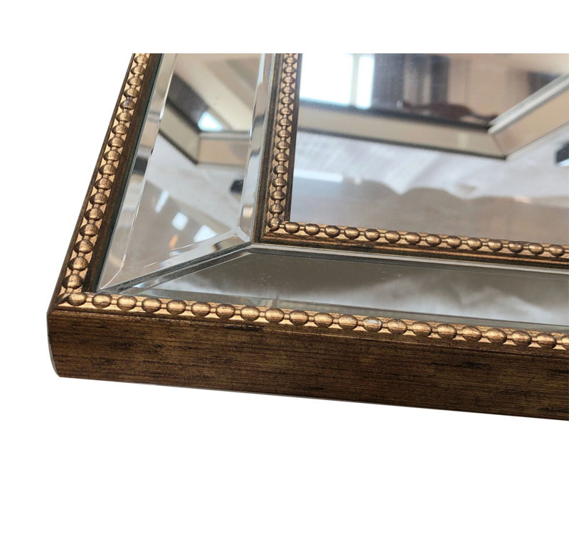 Miroir biseauté Epifanio, Or