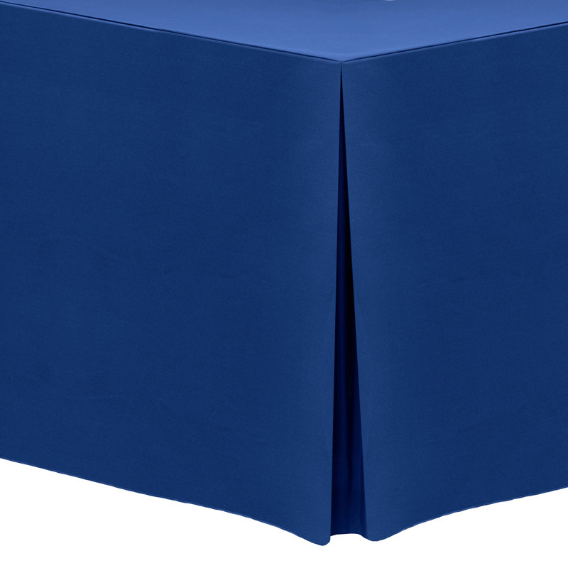 Solid Color Tablecloth, 18" x 48", 5, Royal