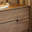 Armoire à cinq tiroirs en noyer noir