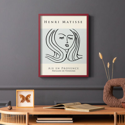 Matisse Lxxv, reproduction encadrée - bois massif