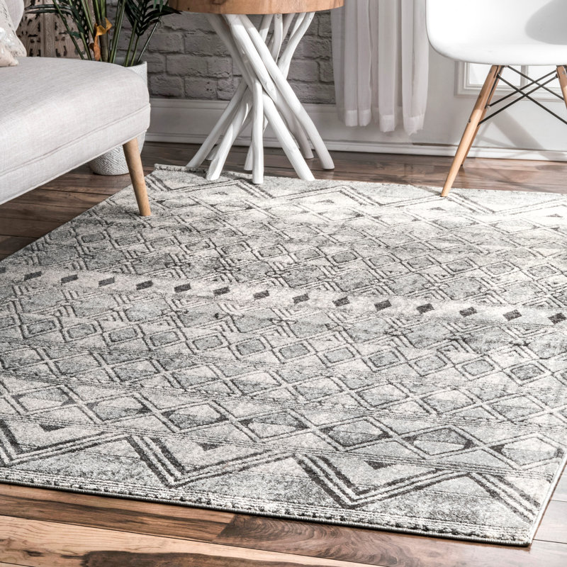 Lidiaídia Oriental Indoor Rug, Rectangle 4' x 6'