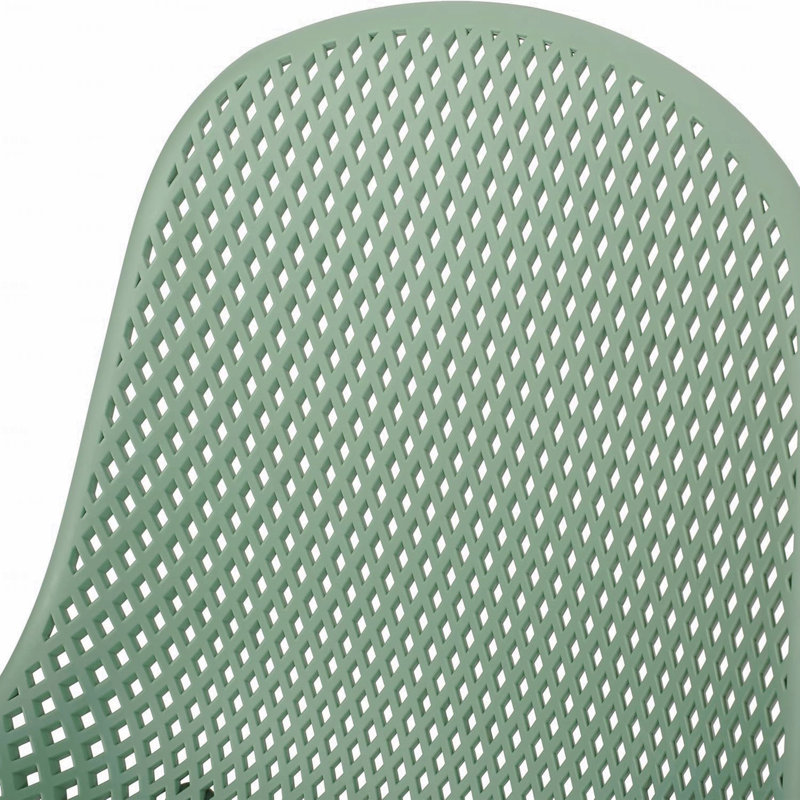 Set Of 4 Outdoor Patio Chair, Green