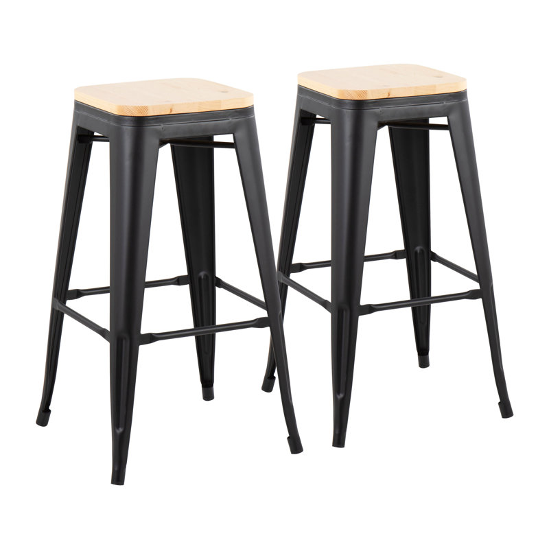Ensemble de 2 tabourets de bar Oregon