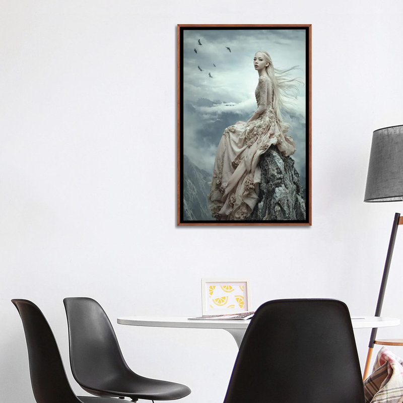 Print, 101.6 cm H x 66.04 cm W x 4.445 cm D, Classic Wood