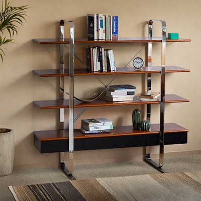 American Style Multi-Tier Bookcase