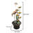 Outdoor Weather Resistant Sculptural Fountain with Lights