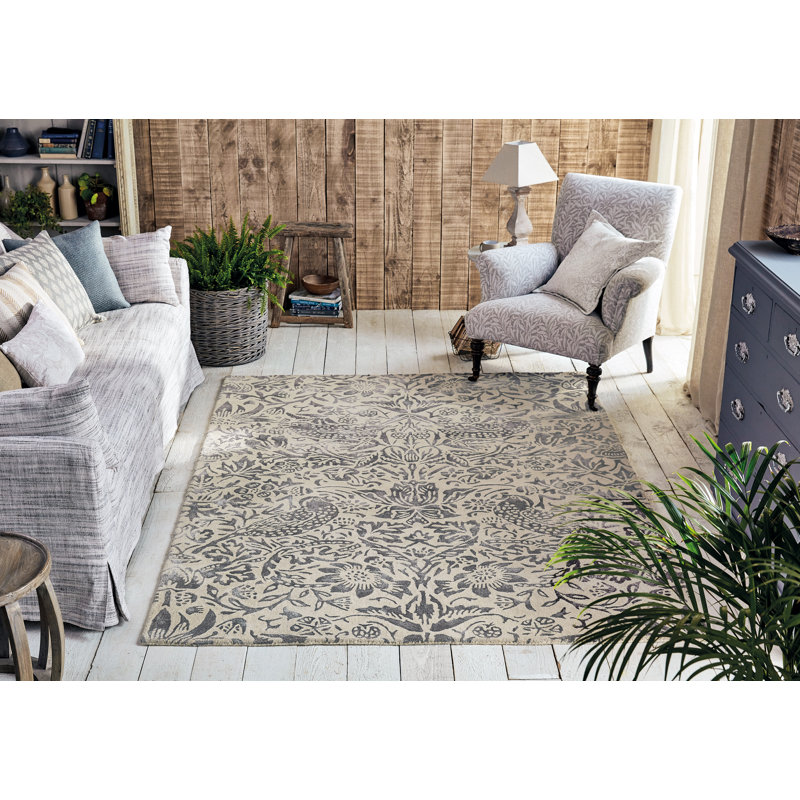 Floral Area Rug, Rectangle 8'2" x 11'6"