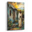 «Jesus Christ in the Garden of Divine Light» par Doron David, art mural en verre acrylique, 12 po x 16 po