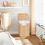 Wood Laundry Hamper with Handles-32003082