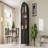 71" Tall Arched Kitchen Pantry Cabinet with Door Shelves, Farmhouse Kitchen Storage Cabinet with Open & Adjustable Shelves, Hidden Drawer & Glass Door, Cupboard for Kitchen, Dining Room-128964743