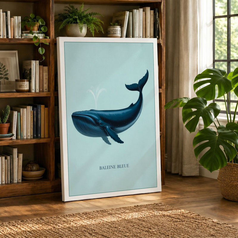 Print, 18x12 - 45.7 x 30.5 cm, Teal Border