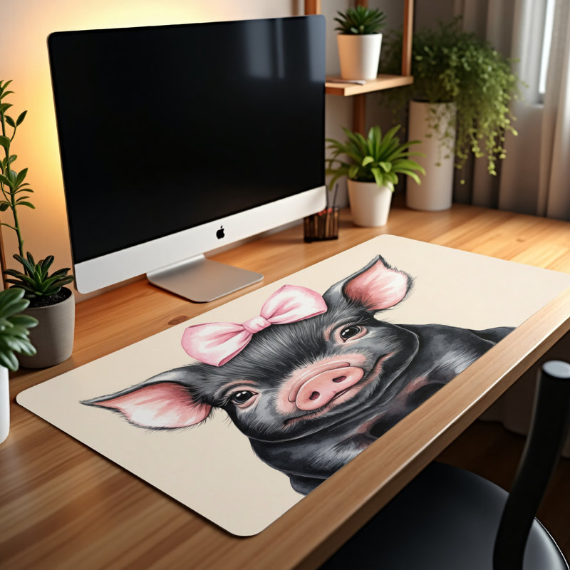 Polyester Desk Pad, 23.6x13.8
