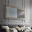 Grand miroir de plancher Jannatpreet, miroir pleine longueur en mosaïque, grand miroir L 66 po x l 32 po, miroir mural-66917568