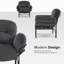 Fauteuil d'appoint avec repose-pieds Bunya-1118181552