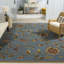 Tapis à motif floral Carolane-21588177