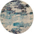Ivory/Blue