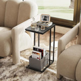 C Table End Table , Couch Table, 2-Tier Side Tables
