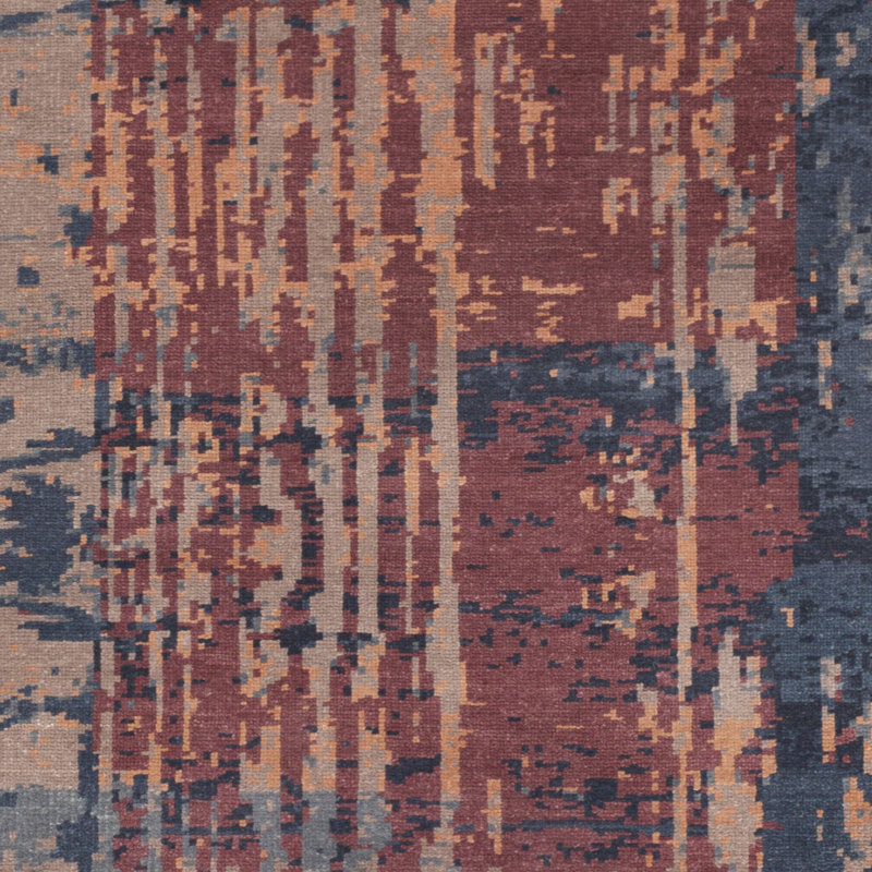 Wool Abstract Indoor Rug, Rectangle 2' x 3'