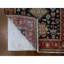 Tapis noir nouvel âge en laine rectangulaire unique 3 pi x 5 pi Cainan