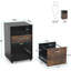 Mobile File Cabinet With Lock