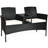 Penalosa 2 - Person Patio Conversation Set with Cushions-1230727658-1230727659