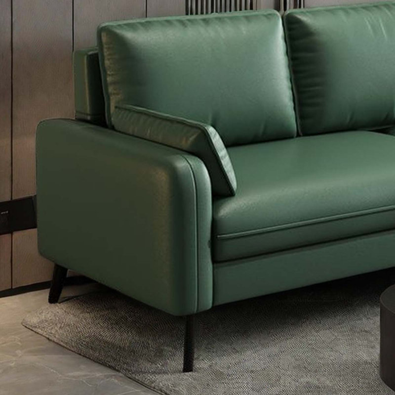 Ensemble de salon en similicuir Trema, Similicuir vert